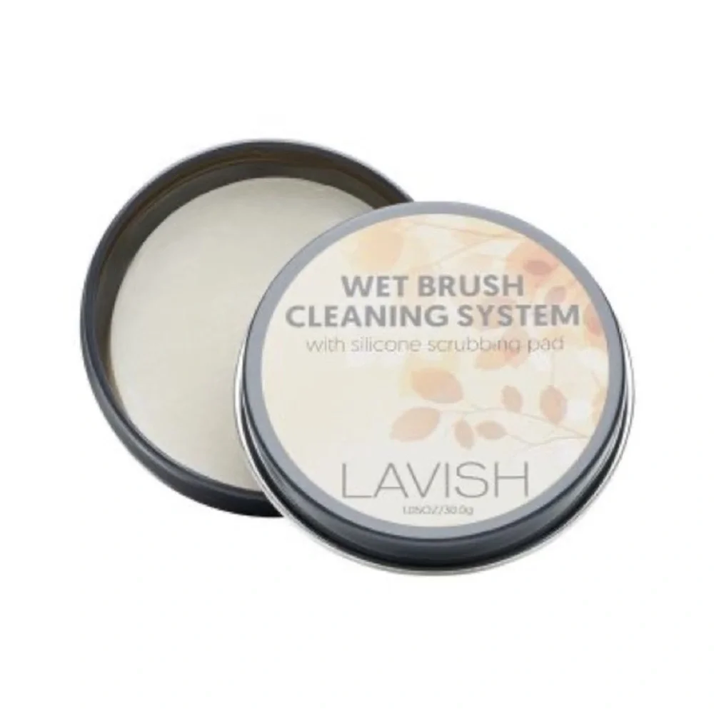'LAVISH' 5-Piece Brush Set & wet brush cleaning system